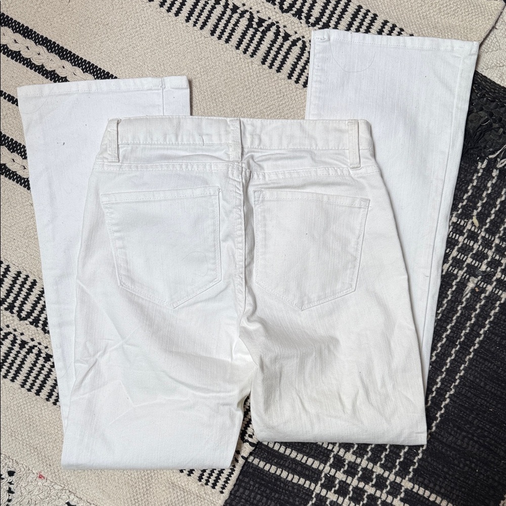 NYDJ White Denim Jeans with Purple Brand Label - Picture 3 of 3